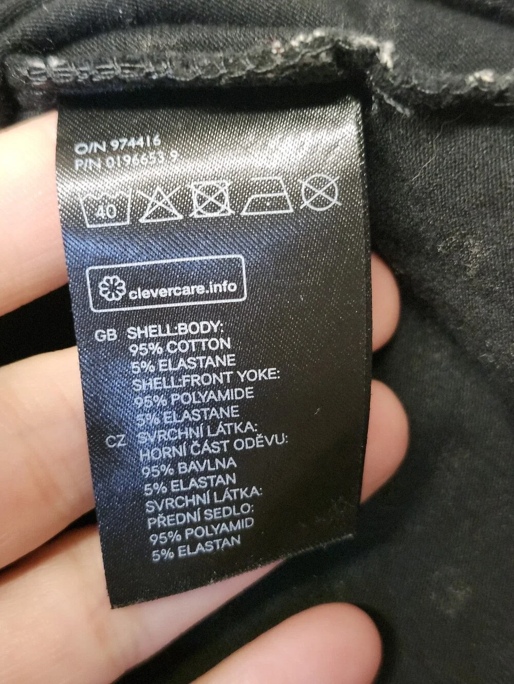H&M slim fit